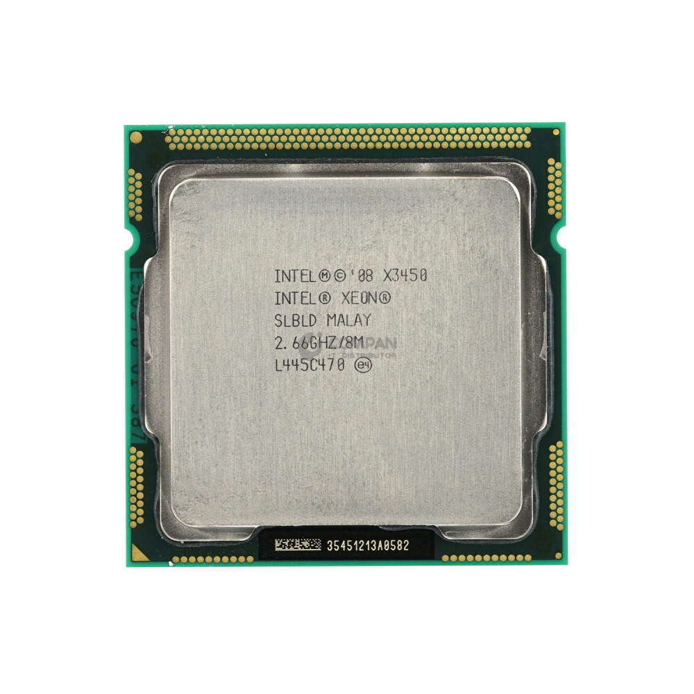 SLBLD INTEL XEON X3450 2.66GHZ 4-CORE 8MB L3 CACHE 95W LGA1156